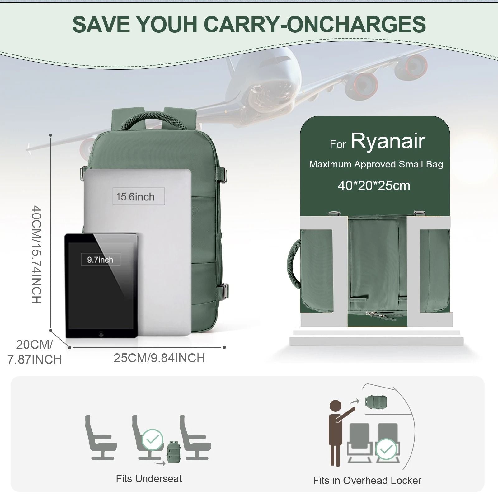 Compact Cabin Travel Backpack For Flights And Daily Commutes 2