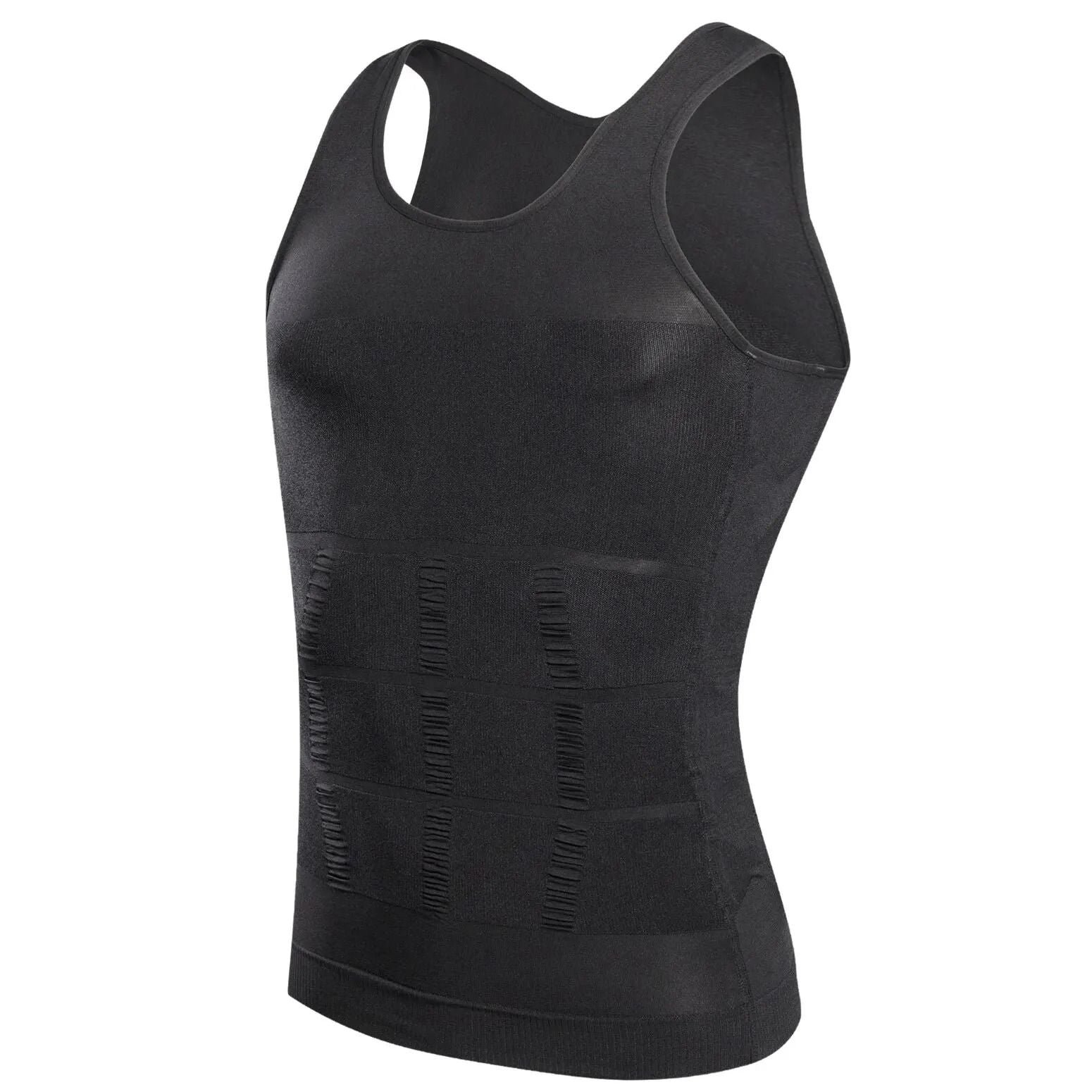 Mens Slimming Compression Vest Body Shaper Tank 4