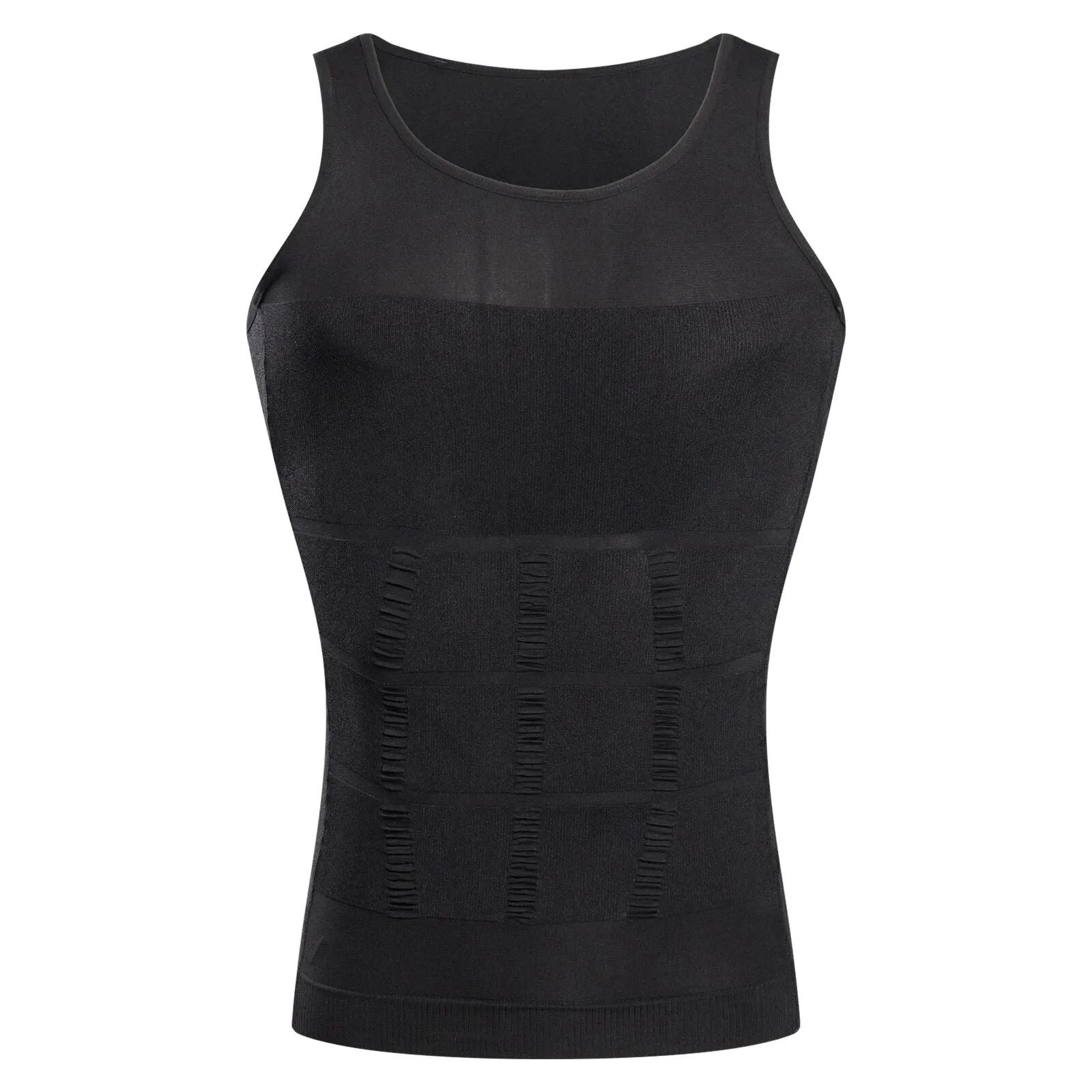 Mens Slimming Compression Vest Body Shaper Tank 7