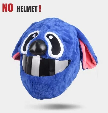 Funny Plush Motorcycle Helmet Cover 13