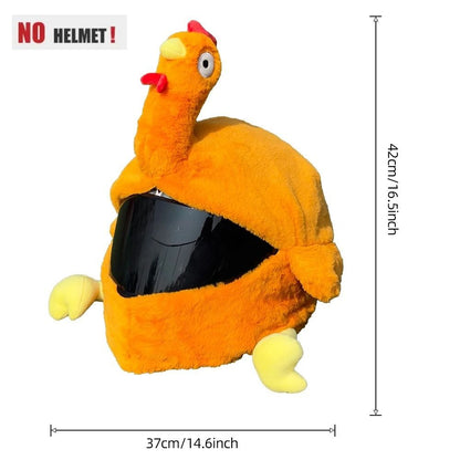 Funny Plush Motorcycle Helmet Cover 5