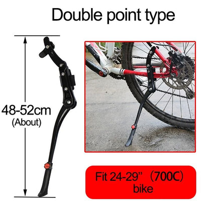 Adjustable Aluminum Bike Kickstand For 2429 Inch Bicycles 7