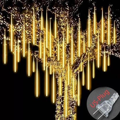Solar Meteor Shower Rain Lights For Garden And Holiday Decoration 14