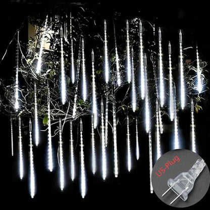 Solar Meteor Shower Rain Lights For Garden And Holiday Decoration 15