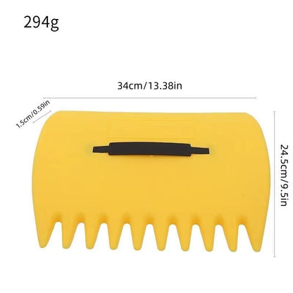 LeafSweep Outdoor Plastic Garden Rake  Durable Tool For Collecting Fallen Leaves  Yard Debris 1