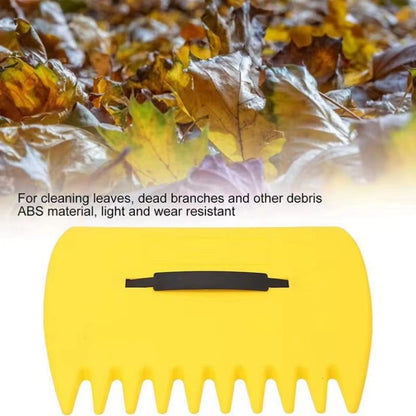 LeafSweep Outdoor Plastic Garden Rake  Durable Tool For Collecting Fallen Leaves  Yard Debris 4