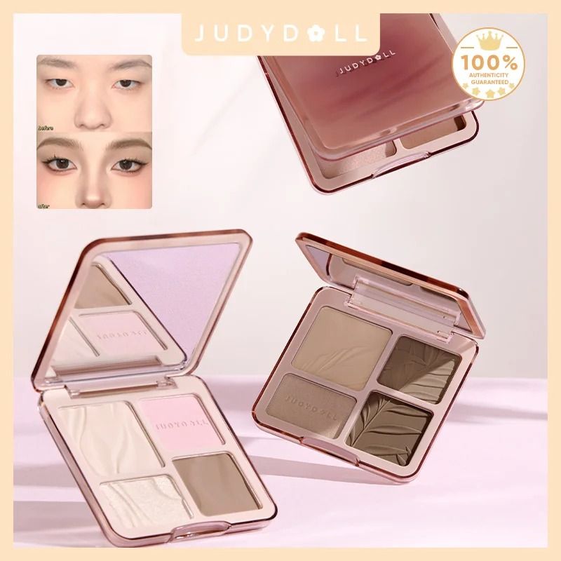 Natural Finish Highlighter and Contour Palette
