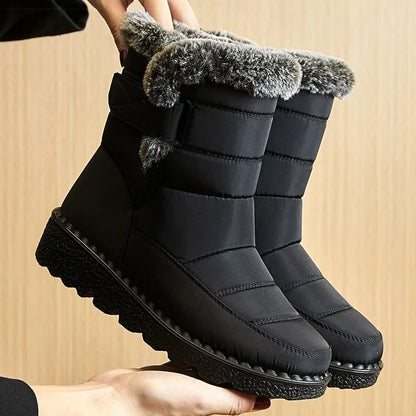 Womens Waterproof FurLined Winter Boots 6