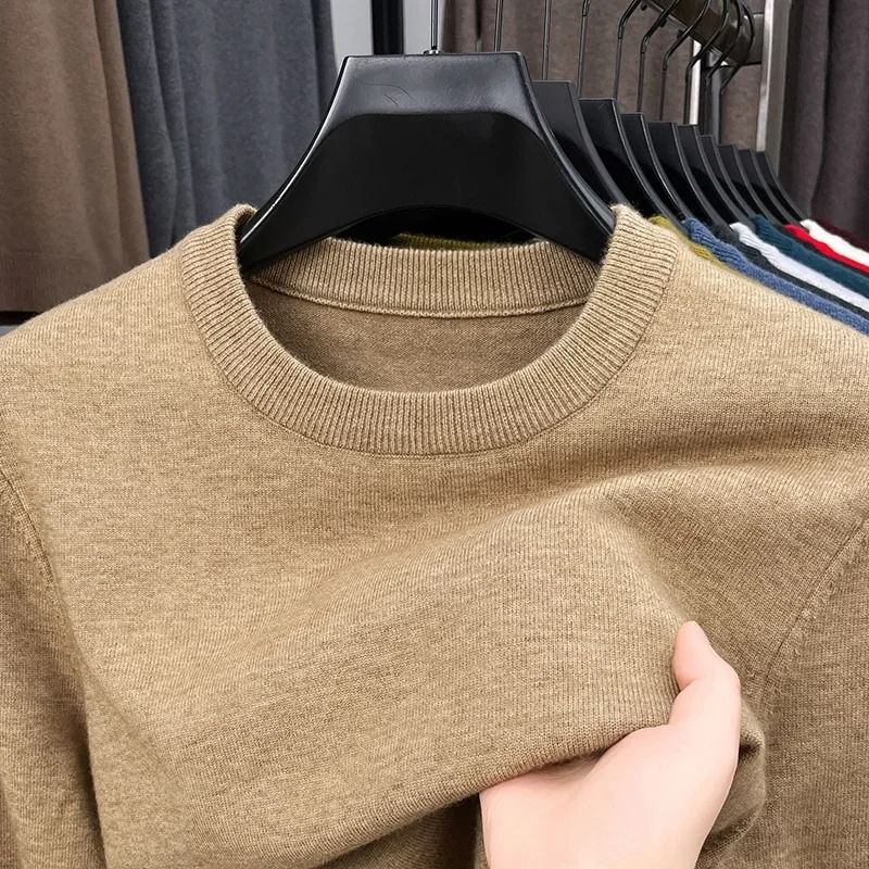 Mens Diamond Pattern Knit Sweater