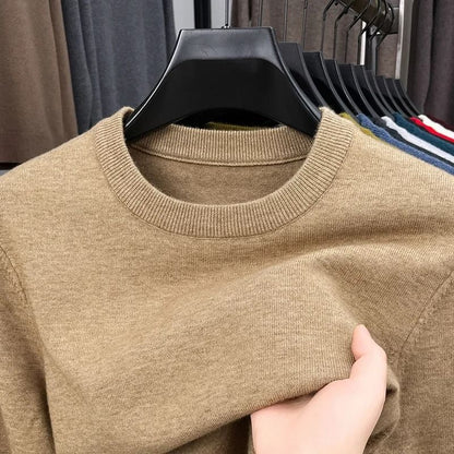 Mens Diamond Pattern Knit Sweater