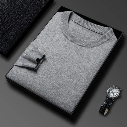 Mens Diamond Pattern Knit Sweater 10