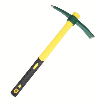 ForgeMaster Forged Weeding Garden Pick Axe With Fiberglass Handle  HeavyDuty Soil Loosening Tool Fo 3