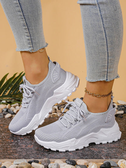 Womens Breathable Mesh Casual Sports Shoes 9
