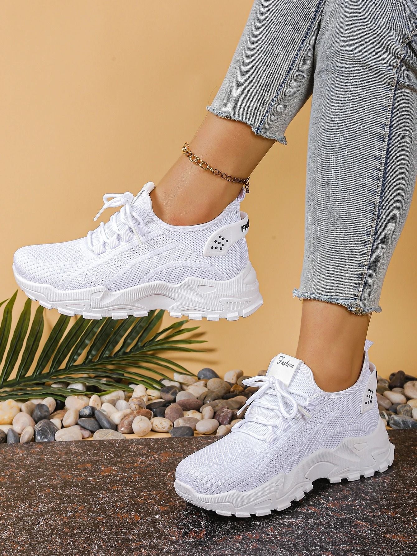Womens Breathable Mesh Casual Sports Shoes 12