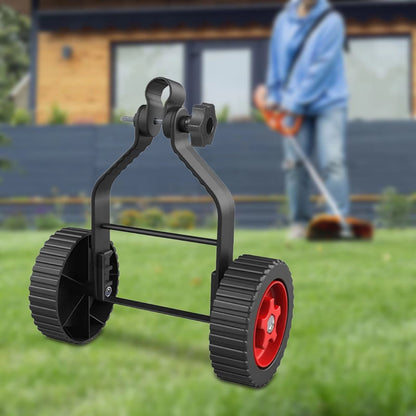 TriWheel Adjustable Support Wheel Attachment For String Trimmers  Lawn Mowers 1