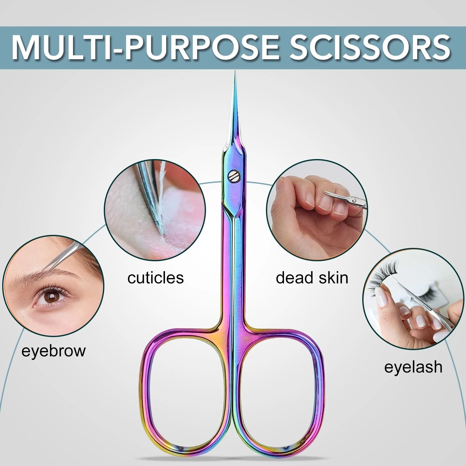 Precision MultiPurpose Cuticle And Beauty Scissors 4