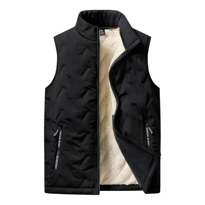 Mens Warm Cotton Vest Jacket 3