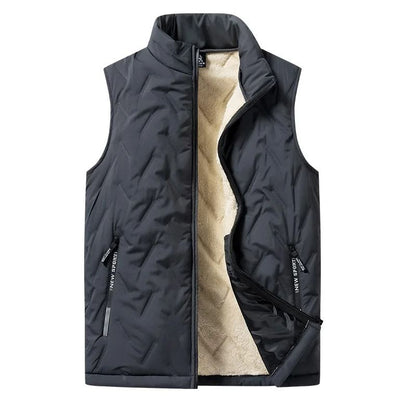 Mens Warm Cotton Vest Jacket 4