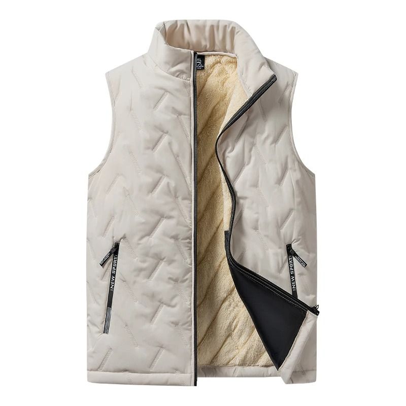 Mens Warm Cotton Vest Jacket 7