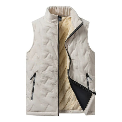 Mens Warm Cotton Vest Jacket 7