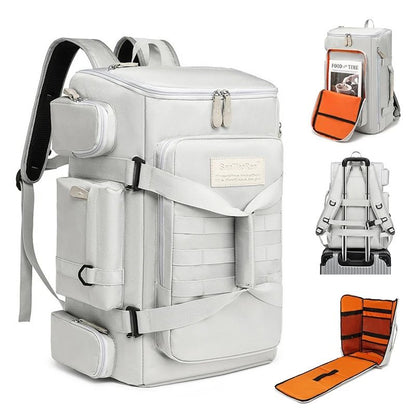 Large Capacity Gym and Travel Backpack with Wet Dry Separation