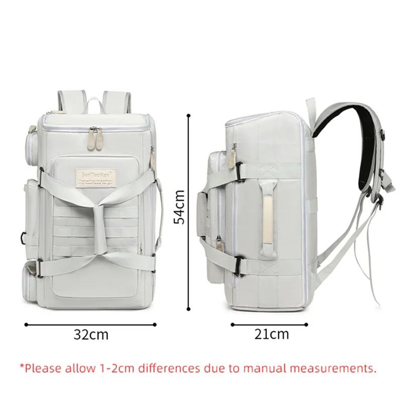 Large Capacity Gym And Travel Backpack With Wet Dry Separation 2