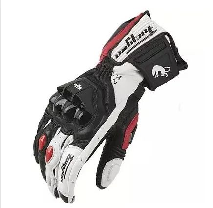 Motorcycle Leather Gloves With Windproof Protection And Touchscreen Function 6