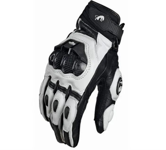 Motorcycle Leather Gloves With Windproof Protection And Touchscreen Function 8
