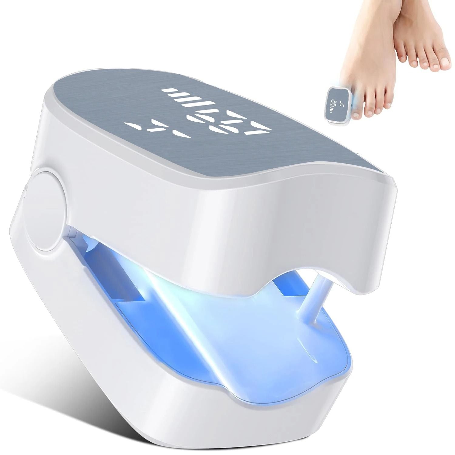 LED Laser Nail Fungus Treatment Device with Infrared and Blue Light Therapy