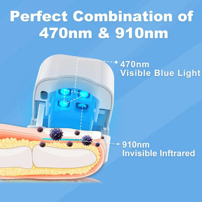 LED Laser Nail Fungus Treatment Device With Infrared And Blue Light Therapy 1