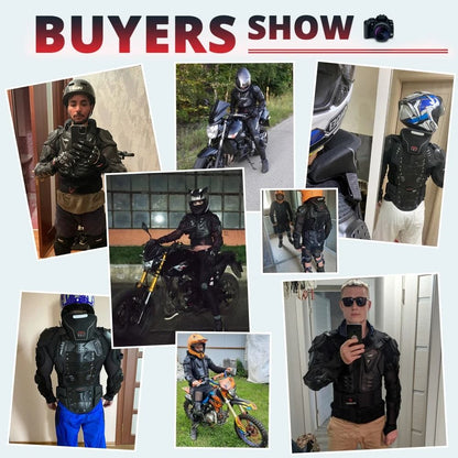 Motorcycle Full Body Armor Protection Jacket With Optional Shorts And Pants 2