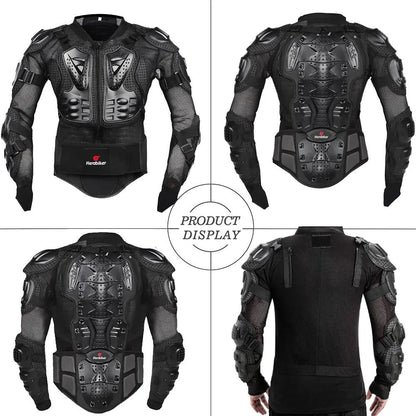 Motorcycle Full Body Armor Protection Jacket With Optional Shorts And Pants 3