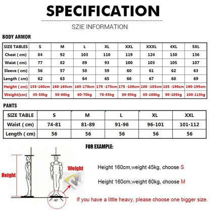 Motorcycle Full Body Armor Protection Jacket With Optional Shorts And Pants 6