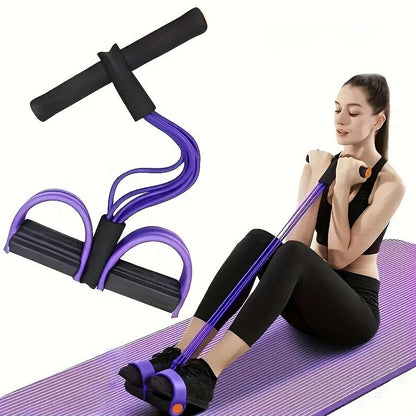 SixTube Resistance Band Tensioner For FullBody Home Workouts 1