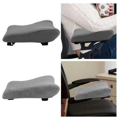 ErgoArm Detachable Armrest Pad  Comfortable Durable Wrist  Forearm Cushion For Office Chairs 1