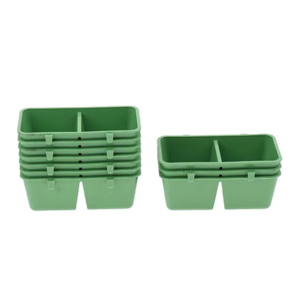 FeatherMate 10Pack Universal Bird  Small Animal Feeding Cups  FoodWater Bowls For Parrots Chinchill 1