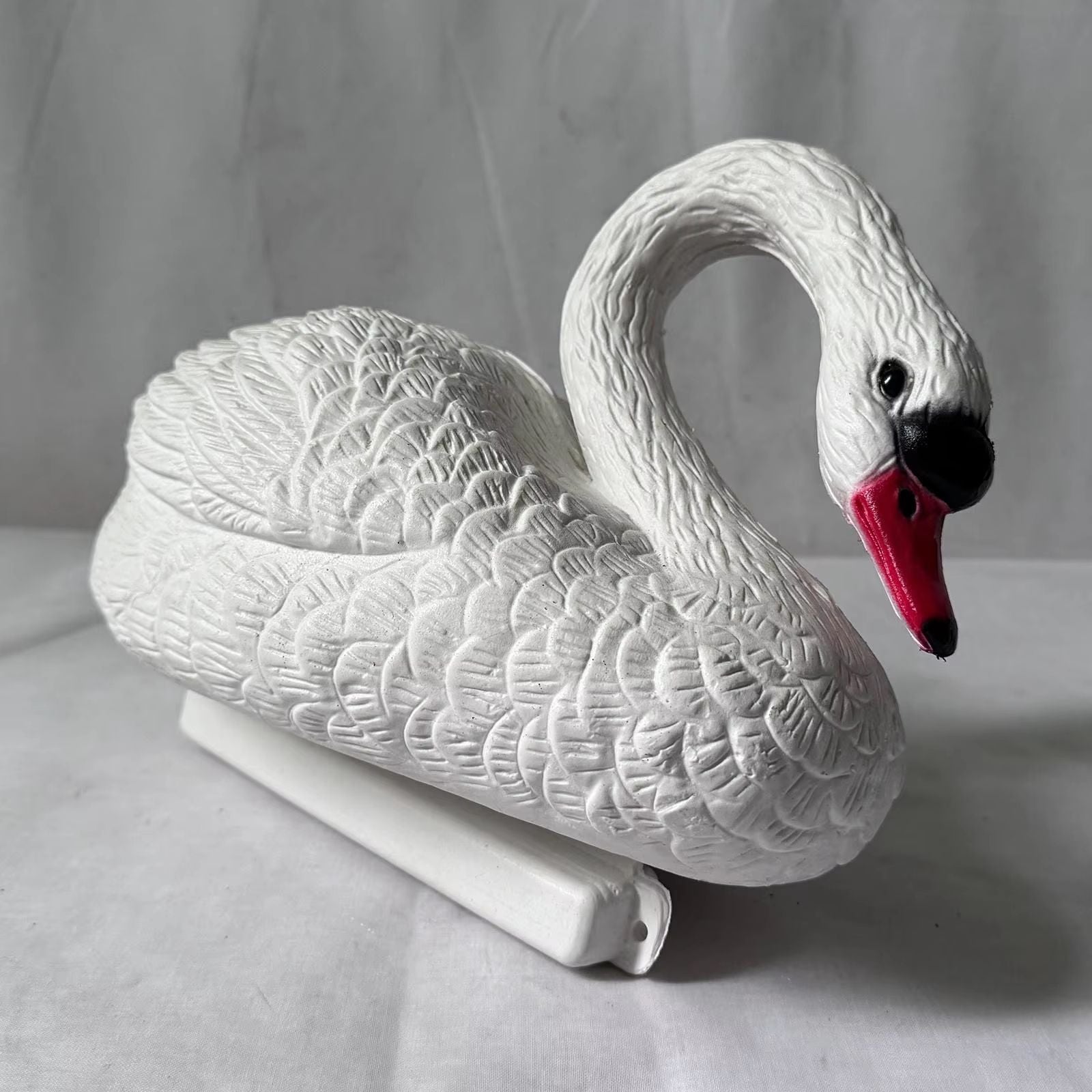 ElegantFloat Handwoven Floating Swan Figurine  Decorative Garden  Pond Ornament 3
