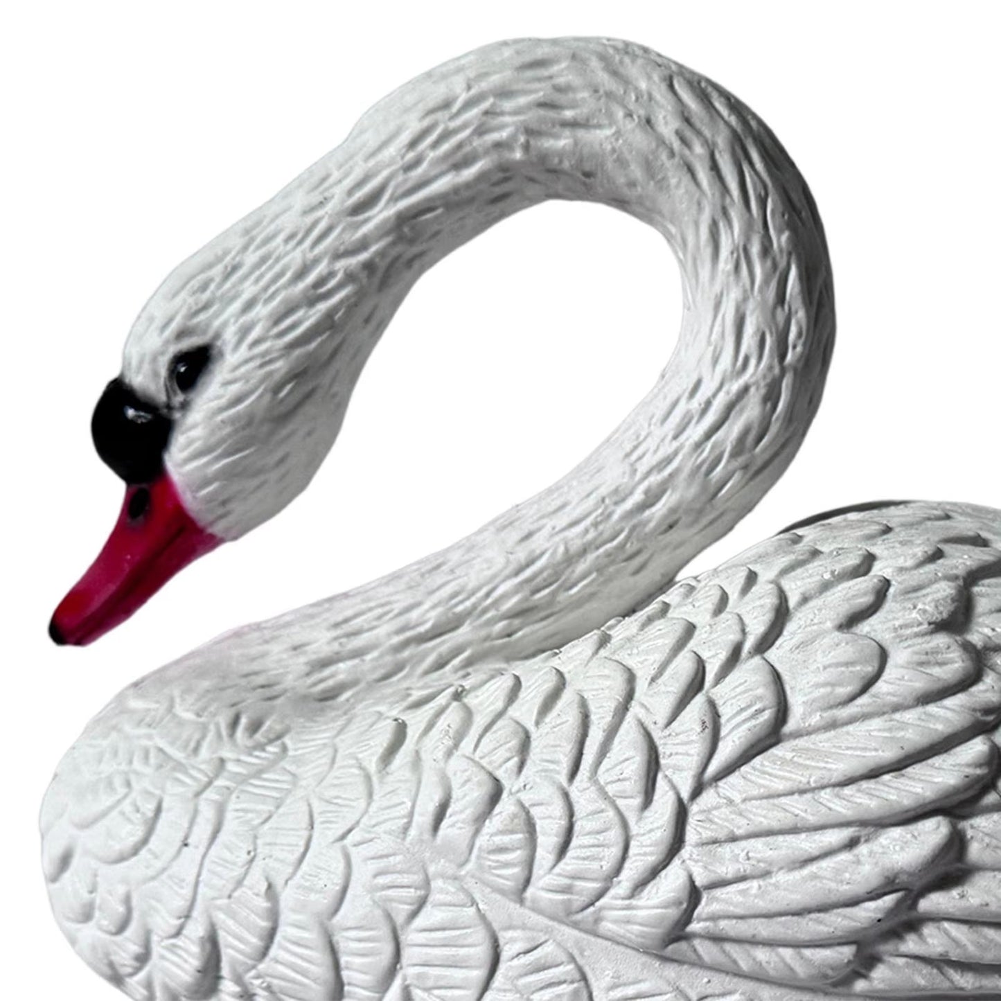 ElegantFloat Handwoven Floating Swan Figurine  Decorative Garden  Pond Ornament 4