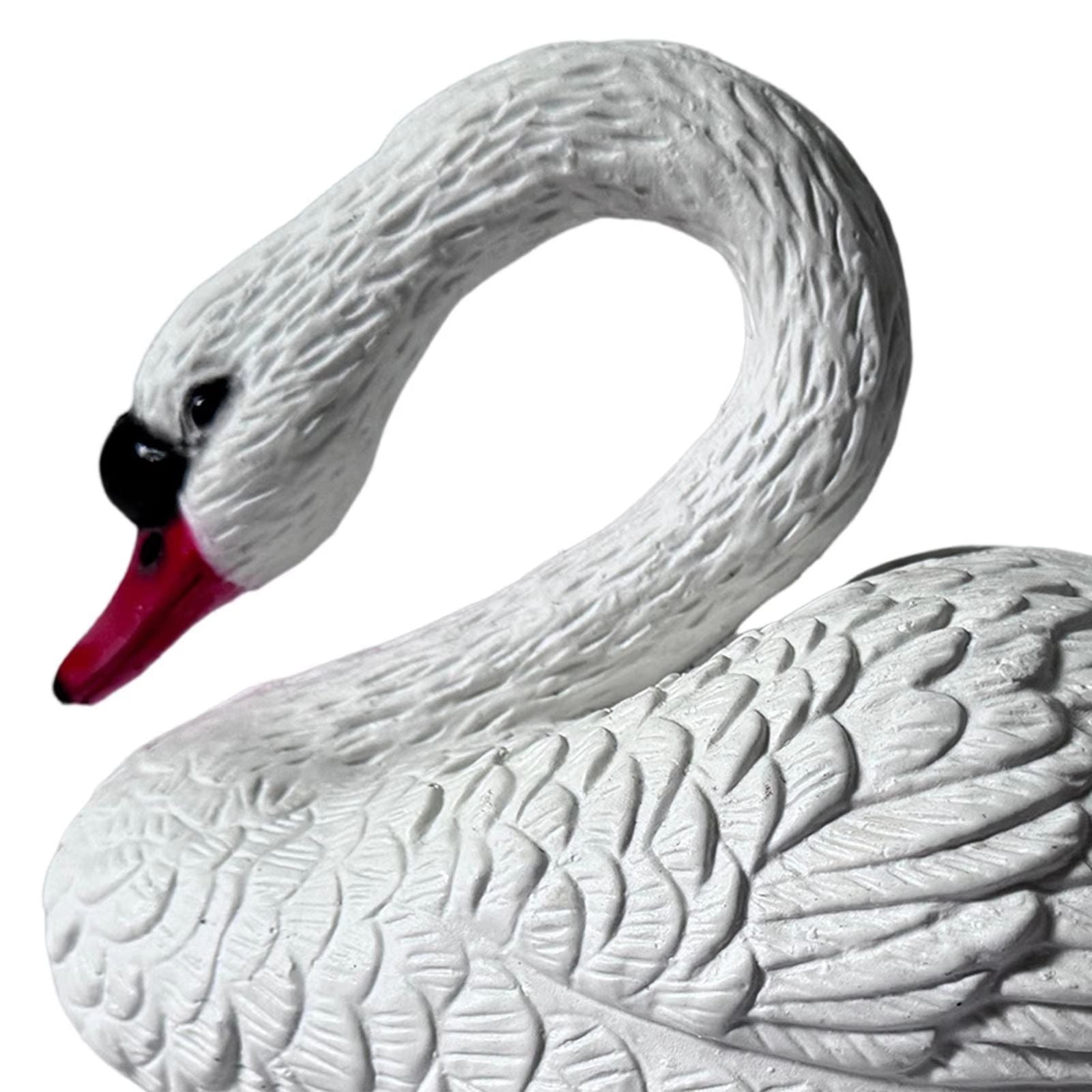 ElegantFloat Handwoven Floating Swan Figurine  Decorative Garden  Pond Ornament 4