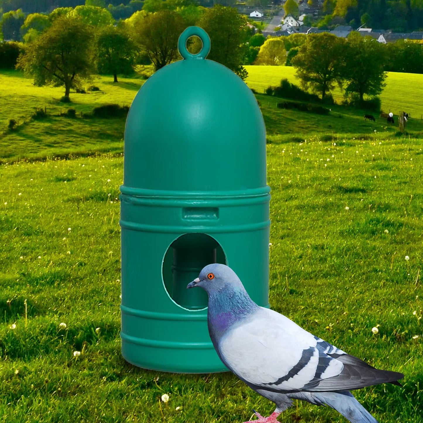 Parrot Pro Water Dispenser With Handle  Automatic Drinker For Parakeets Ducks Chicks  Poultry 2