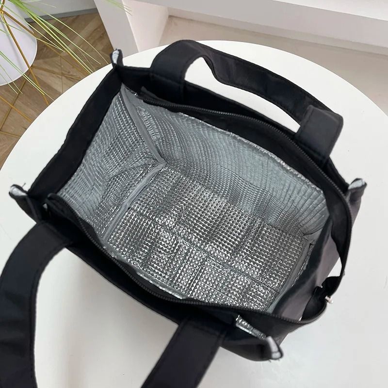 Insulated Lunch Tote Bag  Large Capacity Portable And LeakResistant For Work Or Travel 3