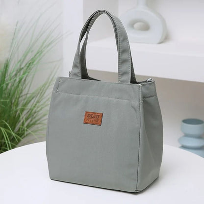 Insulated Lunch Tote Bag  Large Capacity Portable And LeakResistant For Work Or Travel 8