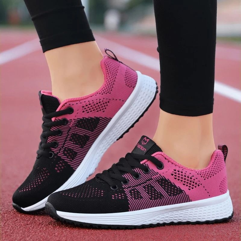 Womens Fashion Platform Sport Sneakers  Comfortable Breathable And Stylish Running Shoes 2