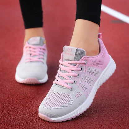 Womens Fashion Platform Sport Sneakers  Comfortable Breathable And Stylish Running Shoes 7