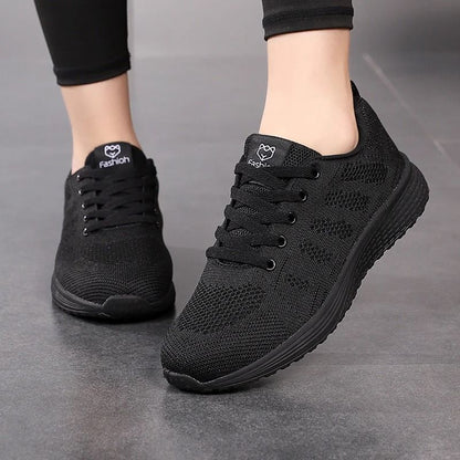 Womens Fashion Platform Sport Sneakers  Comfortable Breathable And Stylish Running Shoes 8