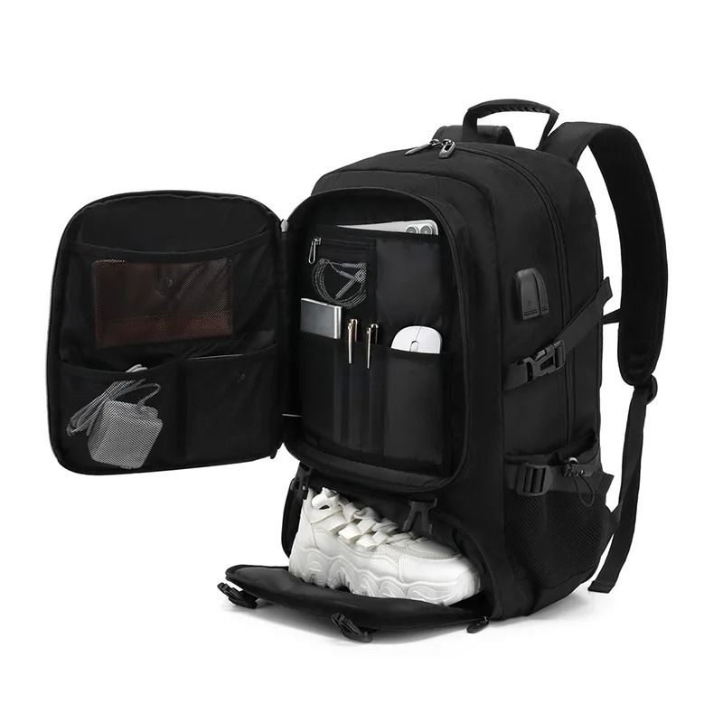 Large Capacity Waterproof Travel Backpack – 50L and 80L Expandable Outdoor Hiking and Business Bag