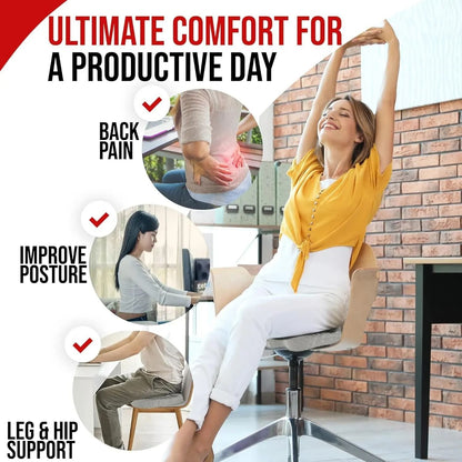 Ergonomic Memory Cotton Seat Cushion  Orthopedic Office And Car Chair Pad For Back Pain Relief 1