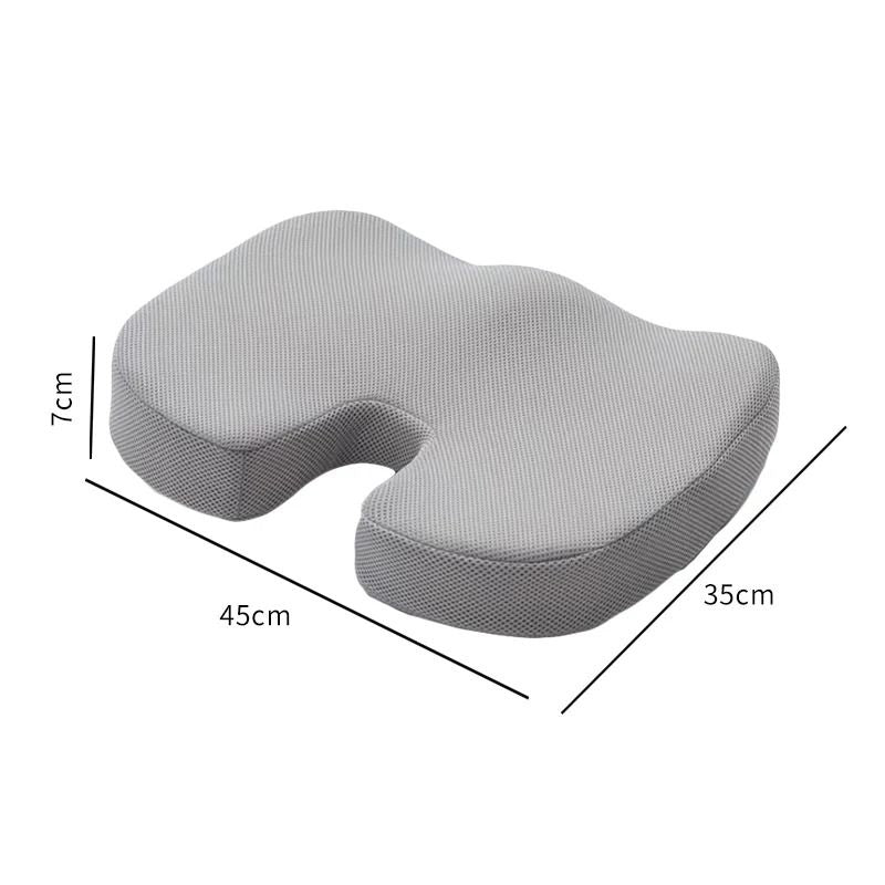 Ergonomic Memory Cotton Seat Cushion  Orthopedic Office And Car Chair Pad For Back Pain Relief 5