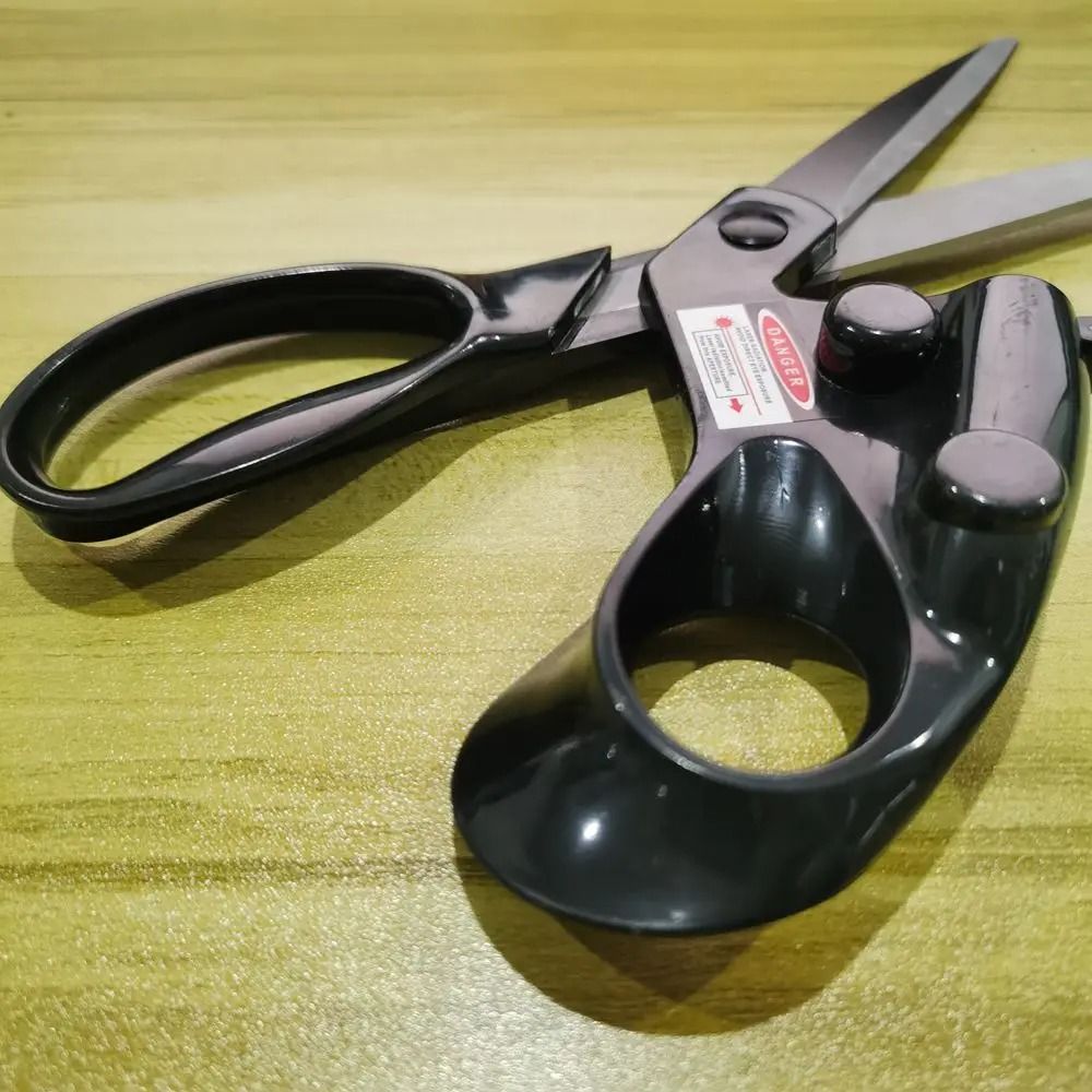 Professional LaserGuided Stainless Steel Scissors  Precision Cutting Tool For Sewing Crafts And Fab 4