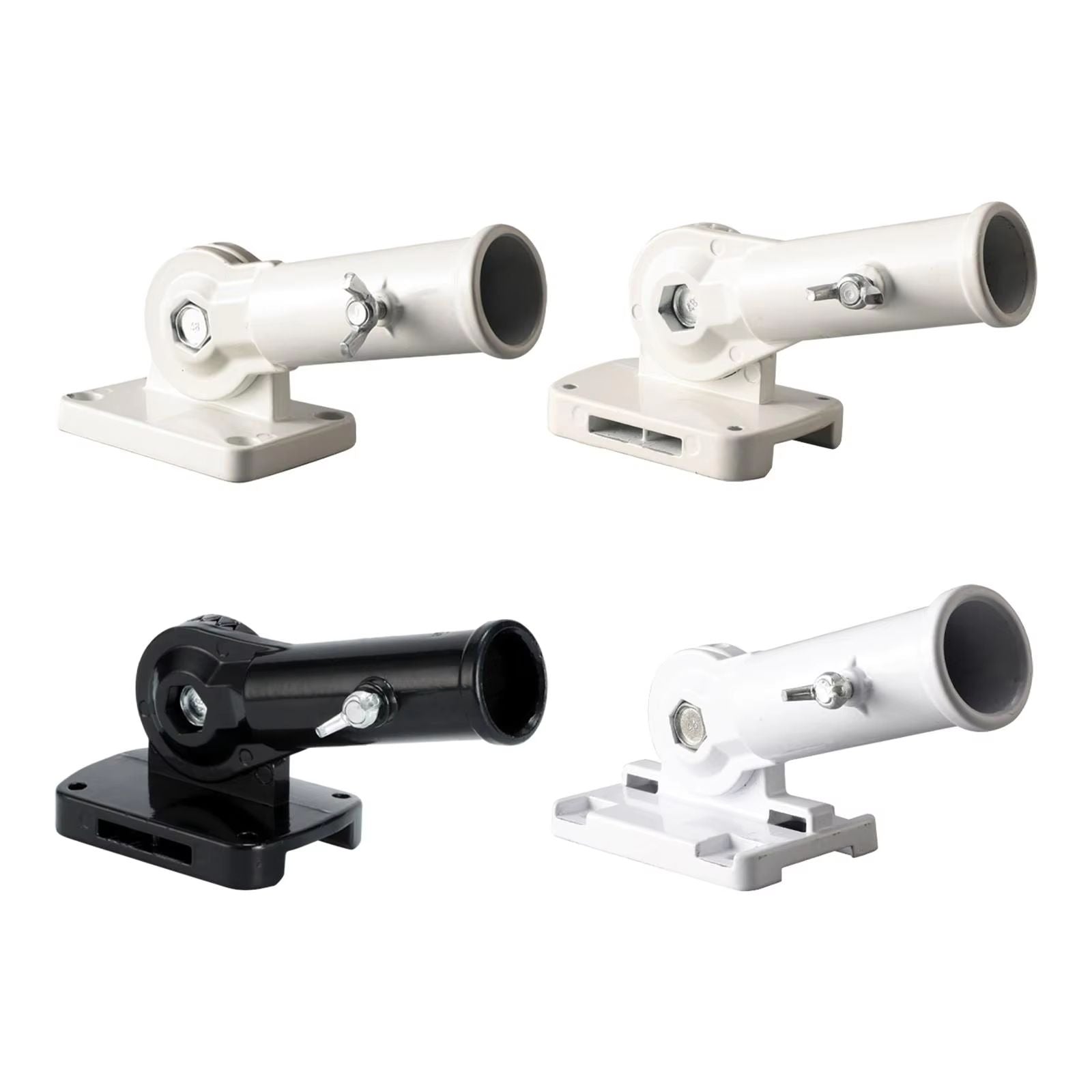 Flag Pole Bracket Base – Easy Installation Adjustable Mount for House, Patio, and Outdoor Use